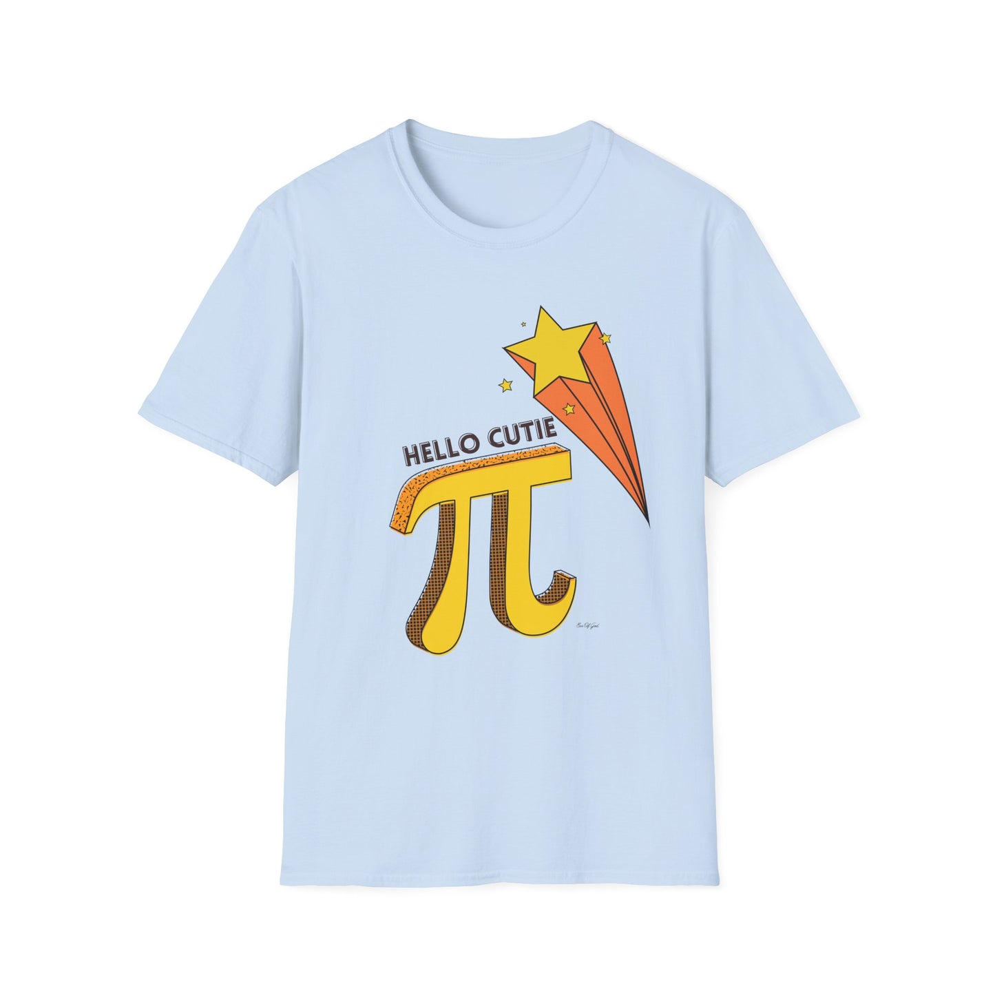 Hello Cutie Pi Unisex T-Shirt - Math Pun Design