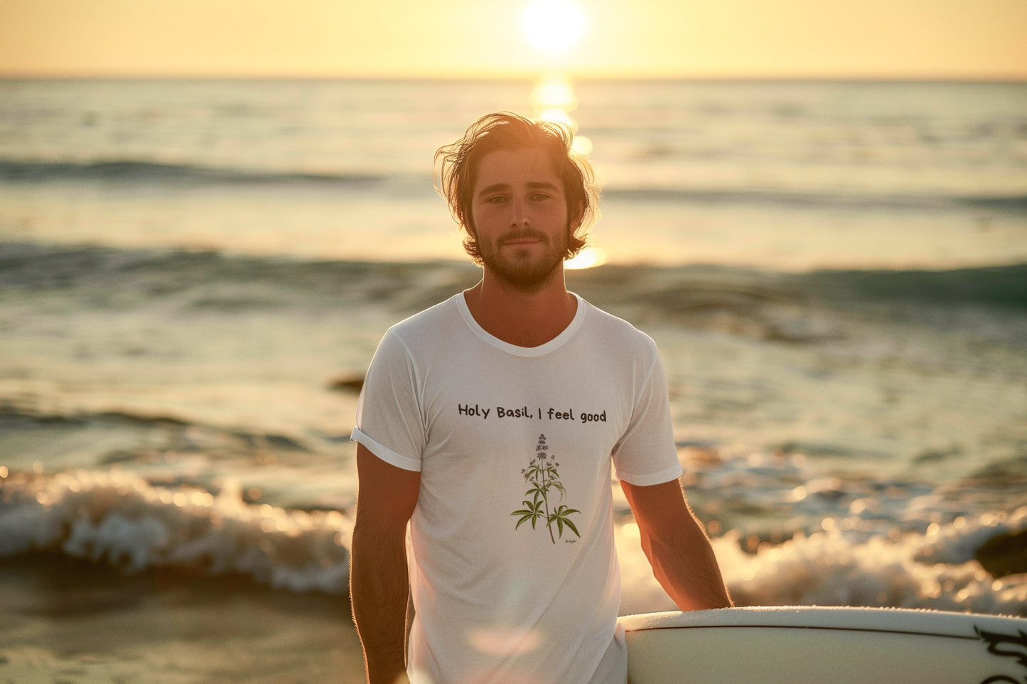 Holy Basil, I Feel Good – Unisex Tee