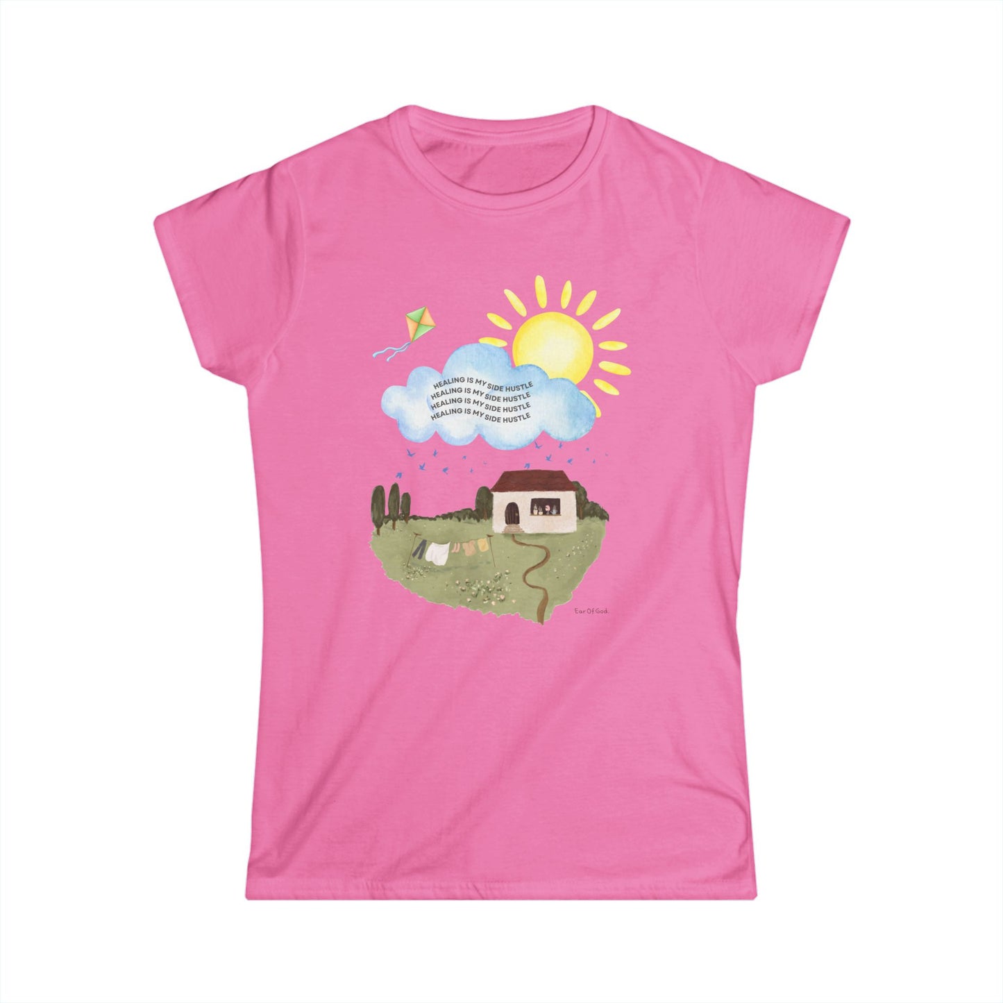 Healing Is My Side Hustle – Women’s Soft Tee