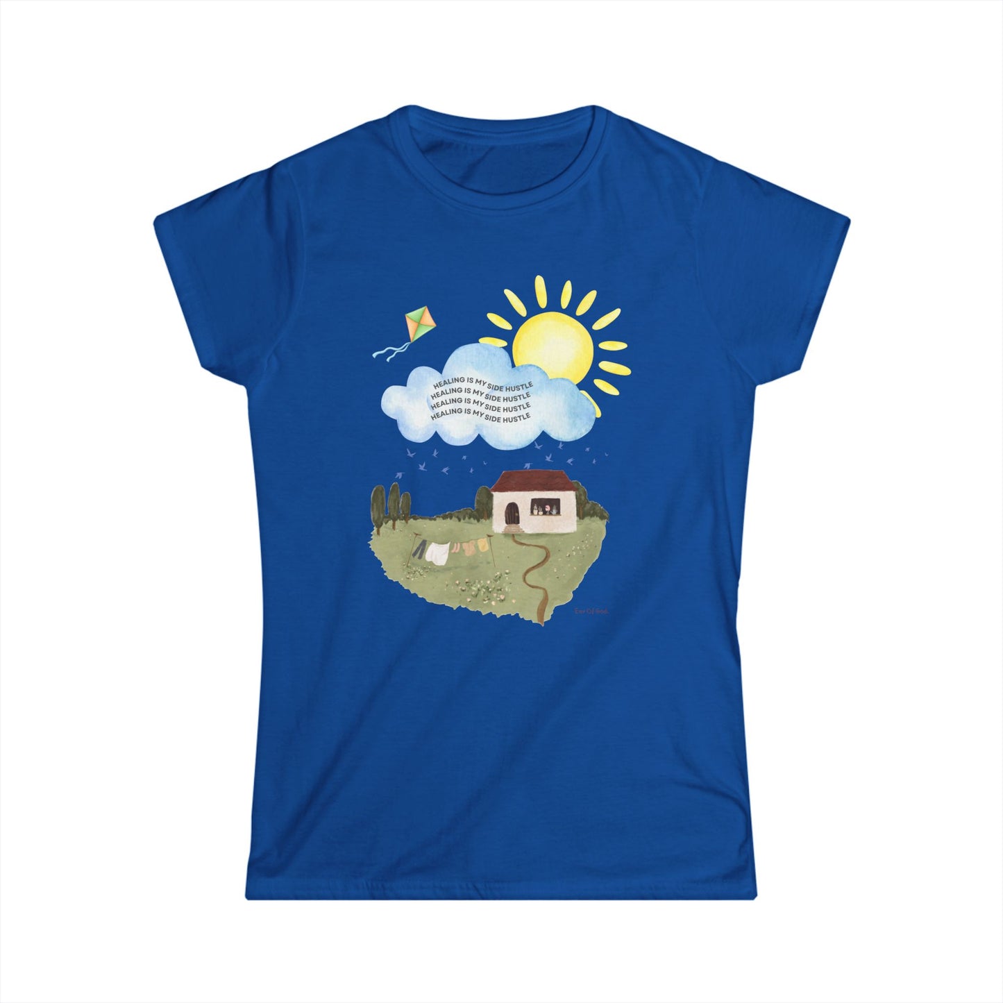 Healing Is My Side Hustle – Women’s Soft Tee