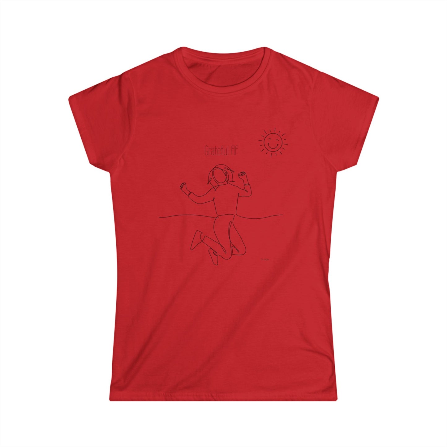 Grateful AF – Women’s Soft Tee