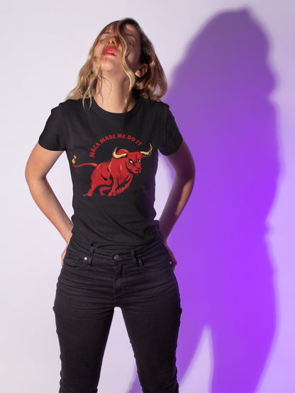Maca Made Me Do It - Women Softstyle Tee