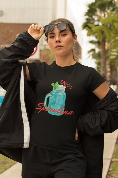 Enjoy Spirulina – Women’s Soft Tee