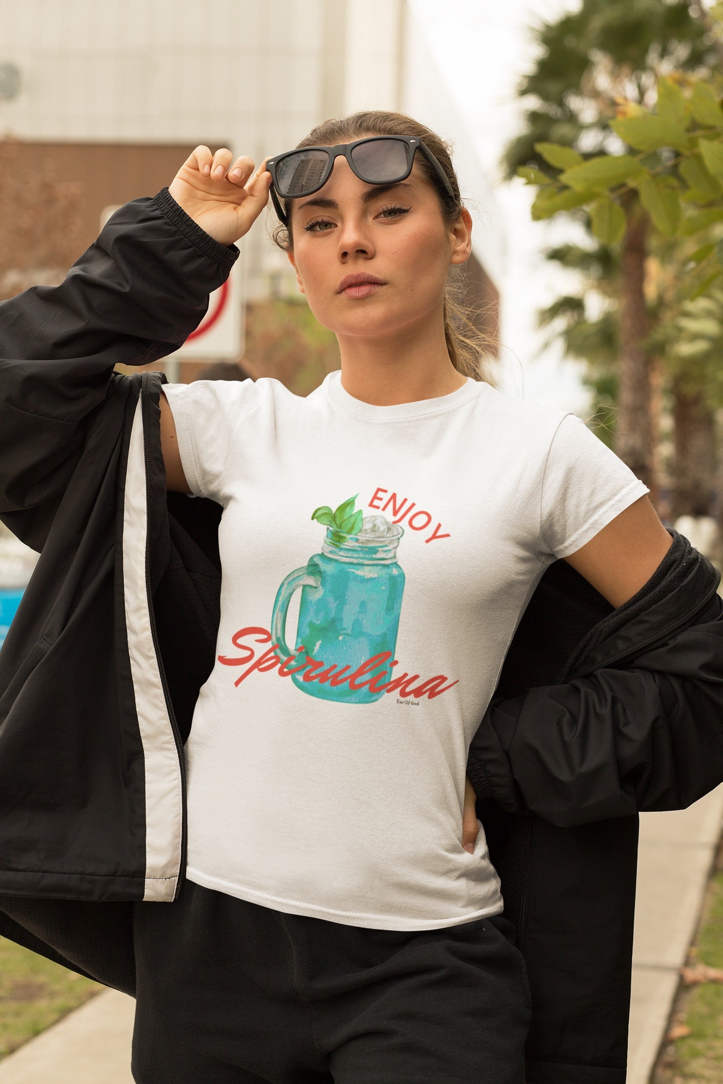 Enjoy Spirulina – Women’s Soft Tee