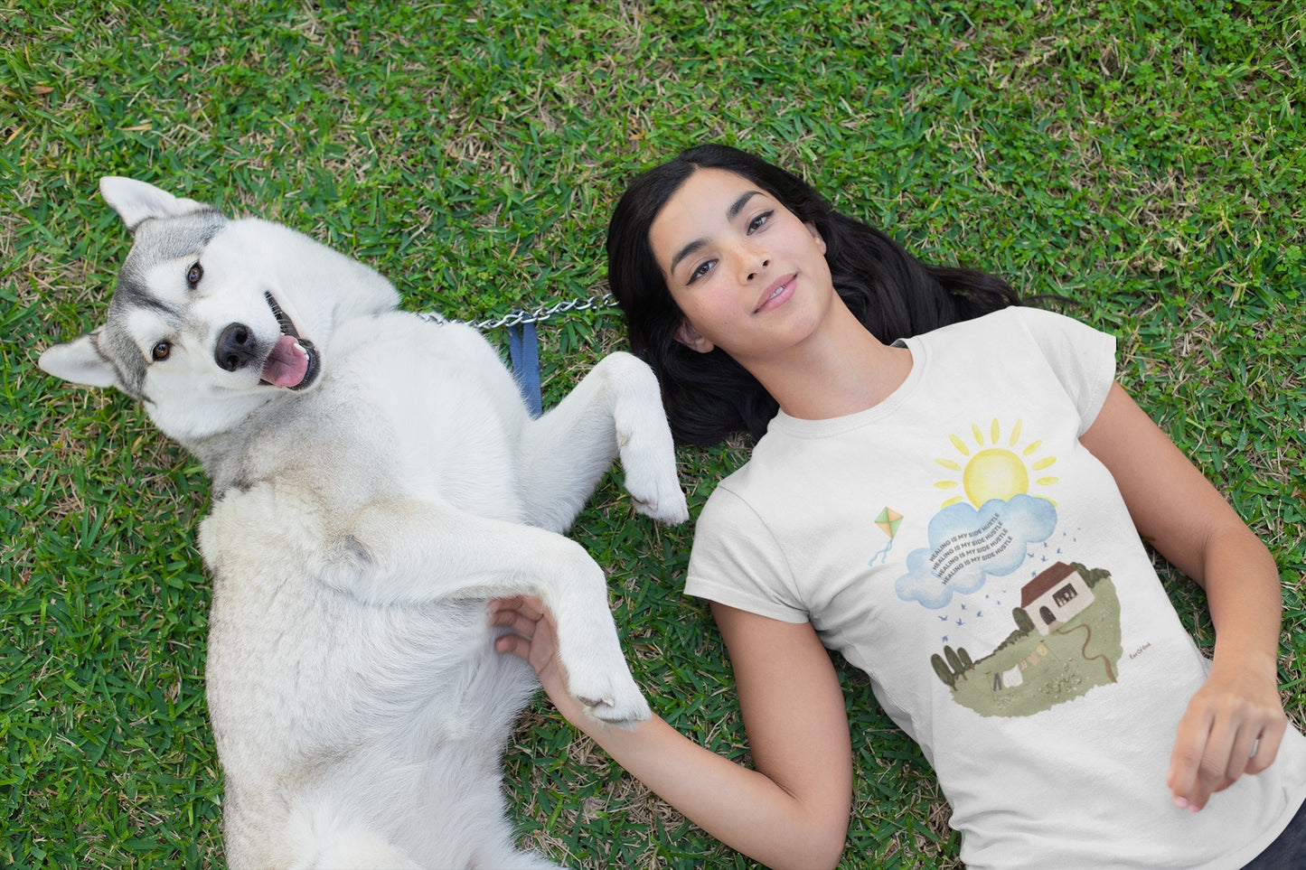 Healing Is My Side Hustle – Women’s Soft Tee