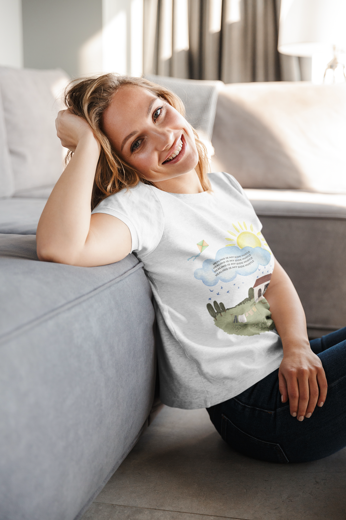 Healing Is My Side Hustle – Women’s Soft Tee