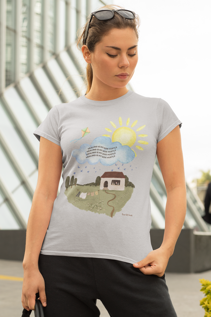 Healing Is My Side Hustle – Women’s Soft Tee