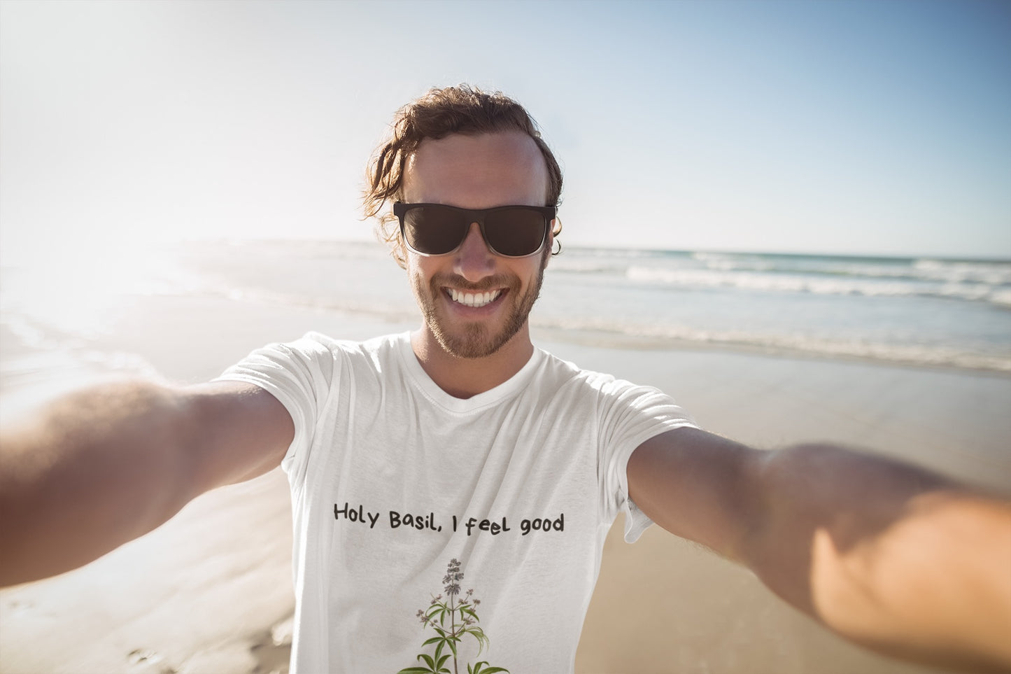 Holy Basil, I Feel Good – Unisex Tee